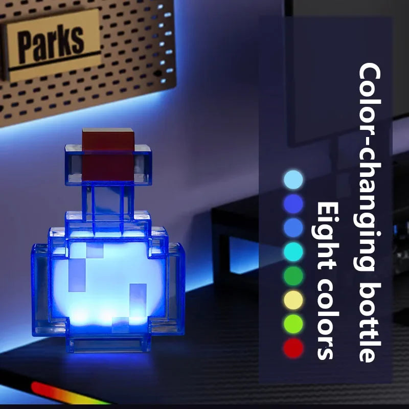 Lampka Minecraft – Magiczny Eliksir LED 🎮🧪